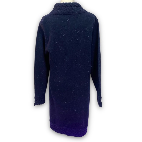 Wool & Cashmere Coat Irelands Eye Size Large - Picture 4 of 7